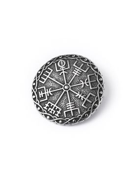 Lykka Viking Vegvisir brooch