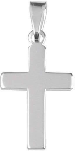 Saurum silver confirmation cross 5051 00 000