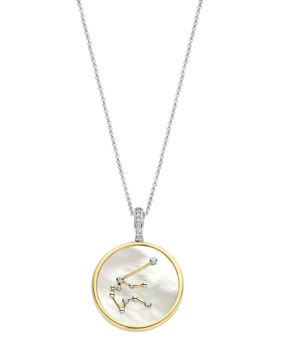TI SENTO Written in the stars zodiac necklace aquarius 6826AQ