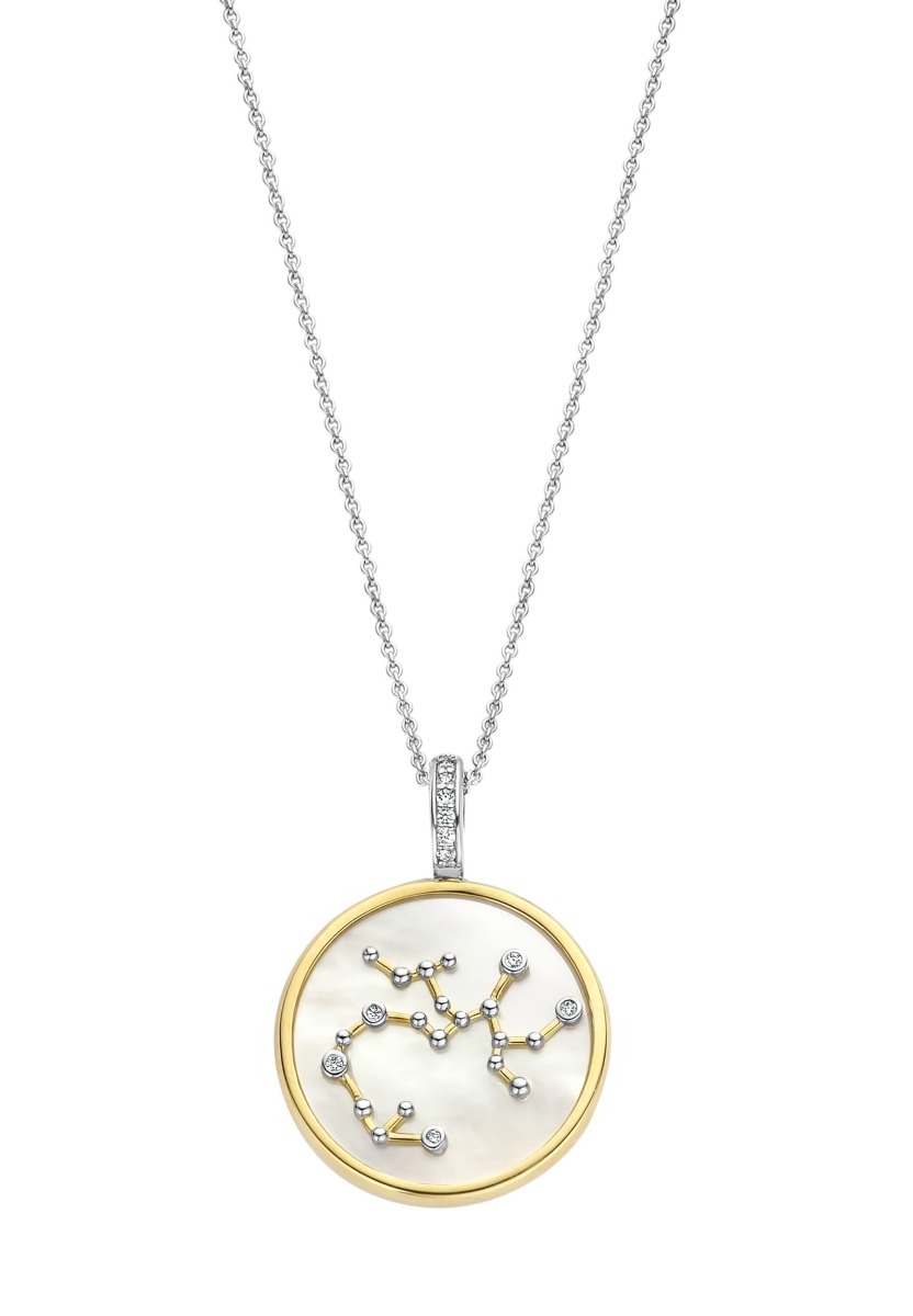 TI SENTO Written in the stars zodiac necklace sagittarius 6826SA