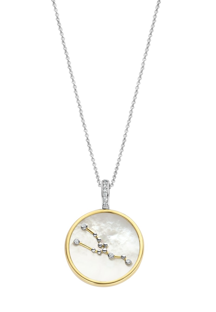 TI SENTO Written in the stars zodiac necklace taurus 6826TA