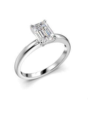 Festive Serena Emerald diamond ring white gold 1,00 ct 684-100-VK