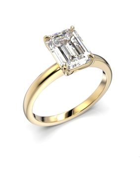 Festive Serena diamond ring 2,00 ct yellow gold 684-200-KK