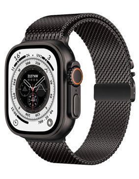Tiera Apple Watch Mesh Bracelet black