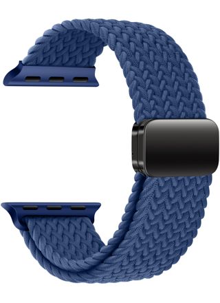 Tiera Apple Watch Braided Textile Bracelet Ocean Blue
