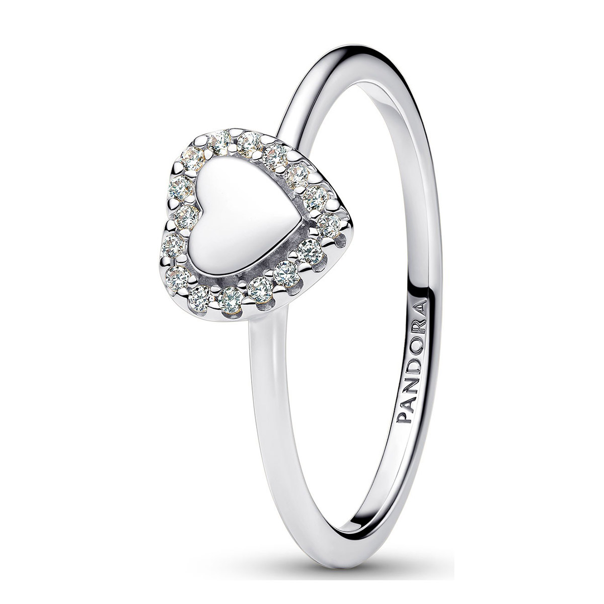 Pandora Timeless engravable heart ring 193801C01