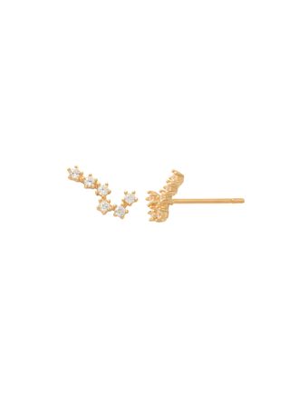 Lykka Casuals gold stud earrings