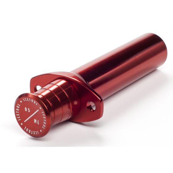 Icetool 5ml snuff cannon, aluminium - red