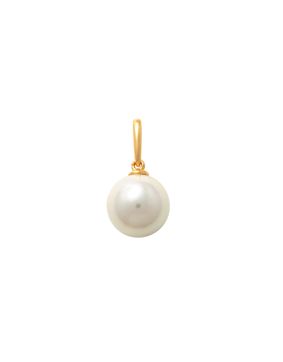 Lykka Pearls gold pearl pendant 7mm