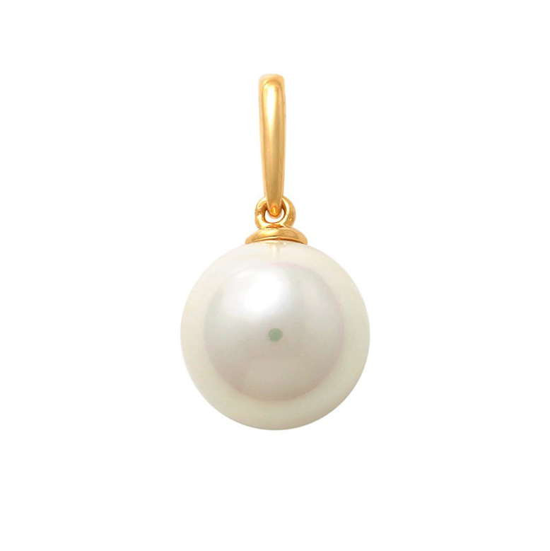 Lykka Pearls gold pearl pendant 7mm
