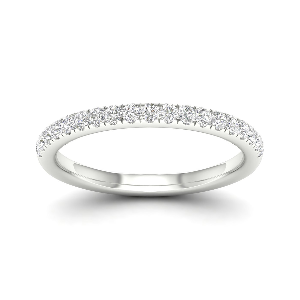 Lykken Elegance white gold row diamond ring 0.25ct-185