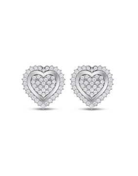 Lykken Hearts sydänkorvakorut silver 10mm