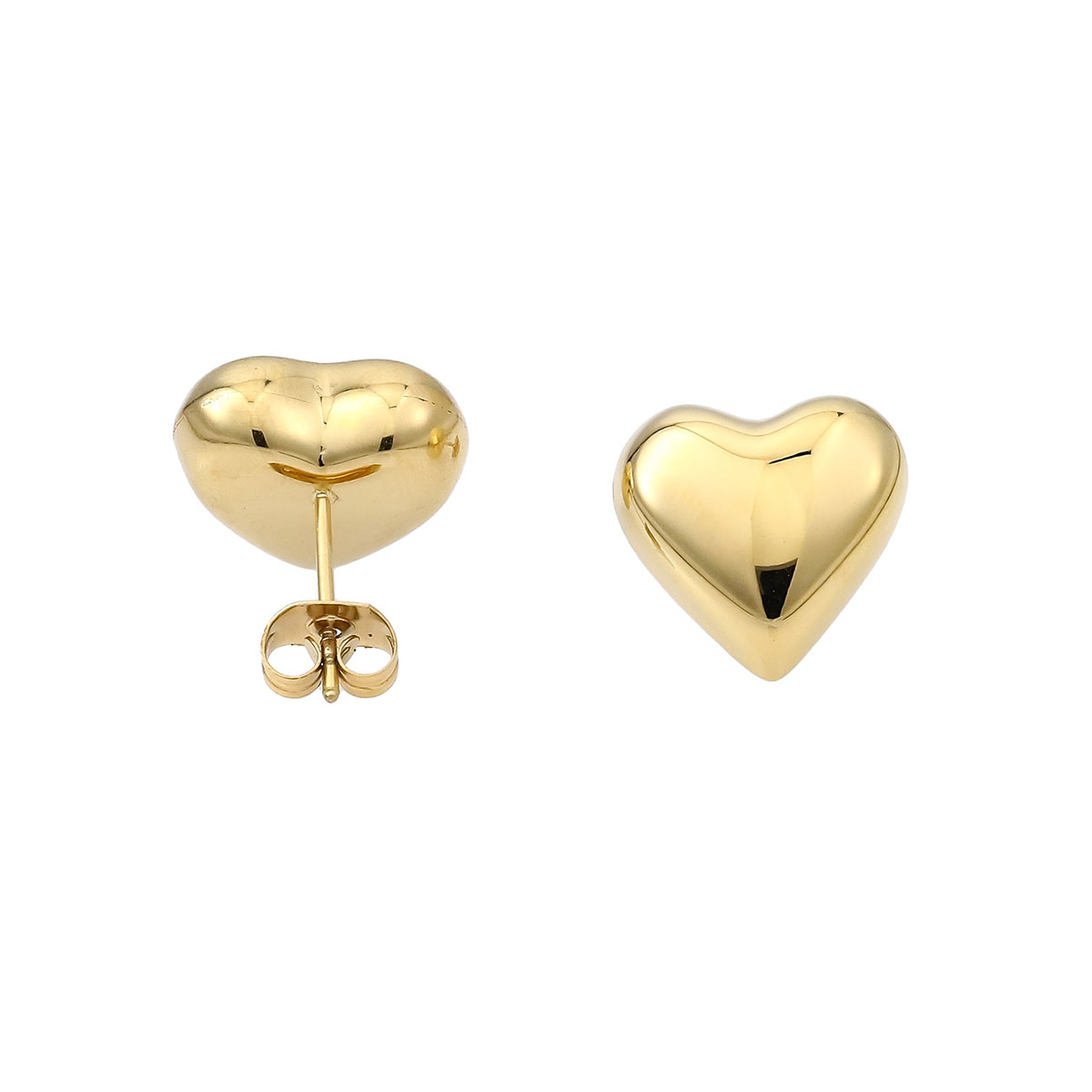 Lykka Trend steel heart earrings  
