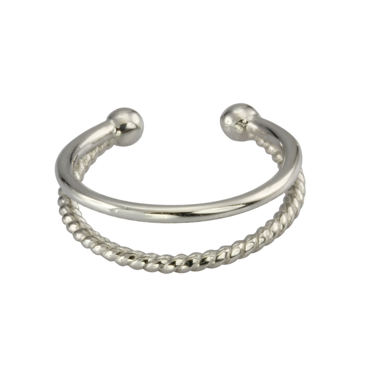 Lykka Strong ear cuff earrings steel