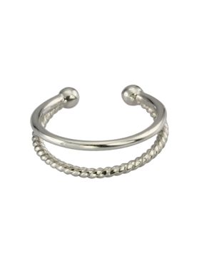 Lykken Trend ear cuff earrings steel