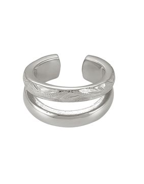 Lykka Strong ear cuff steel earrings