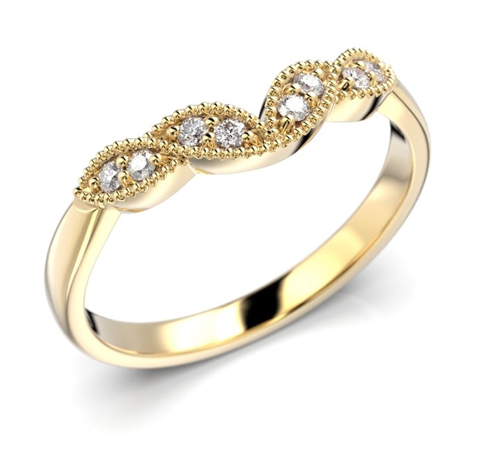 Festive Thelma 111-100-kkvk rivitimanttisormus