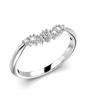 Festive Nelly Side diamond ring 698-011-VK