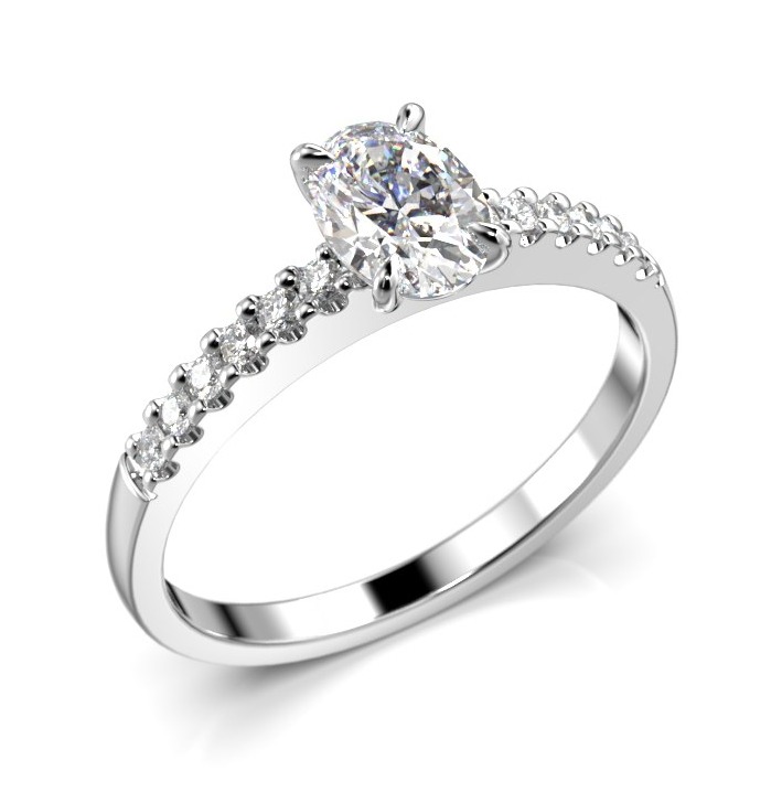 Festive Selena Side 0,62 ct diamond ring 703-062-VK