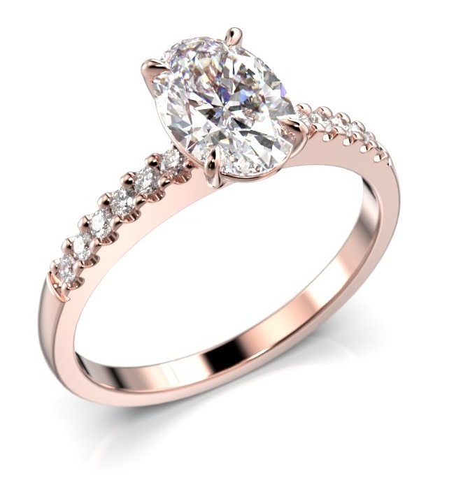 Festive Selena Side 1,12 ct diamond ring 703-112-PK