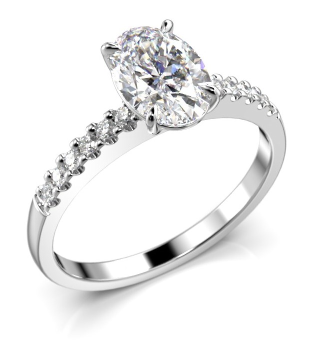 Festive Selena Side 1,12 ct diamond ring 703-112-VK