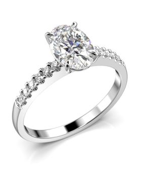 Festive Selena Side 1,12 ct diamond ring 703-112-VK