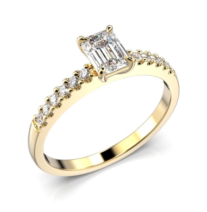Festive Serena Side 0,62 ct diamond ring 704-062-KK