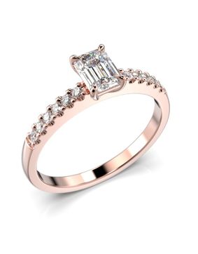 Festive Serena Side 0,62 ct diamond ring 704-062-PK