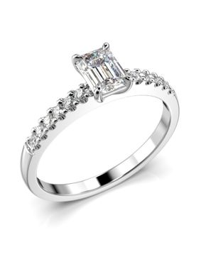 Festive Serena Side 0,62 ct diamond ring 704-062-VK