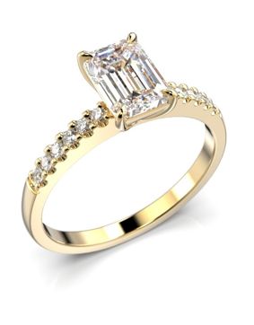 Festive Serena Side 1,12 ct diamond ring 704-112-KK