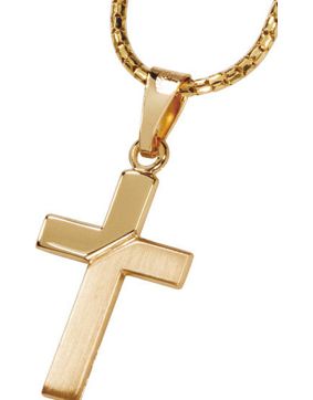 Saurum golden confirmation cross 7048 00 000
