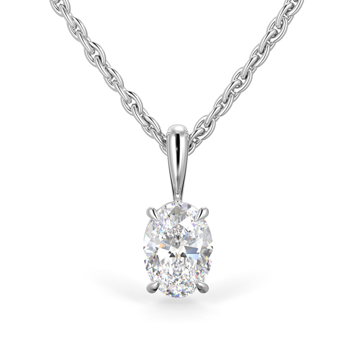 Festive Selena diamond pendant white gold 0.50ct 705-050-VK