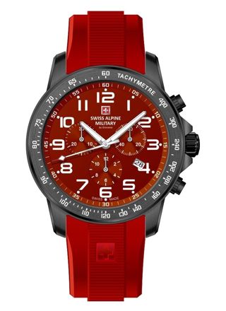 Reloj Swiss Alpine Military Master Diver GMT para hombre de acero 7052 Reloj Swiss Alpine Military Master Diver GMT para hombre de acero 7052