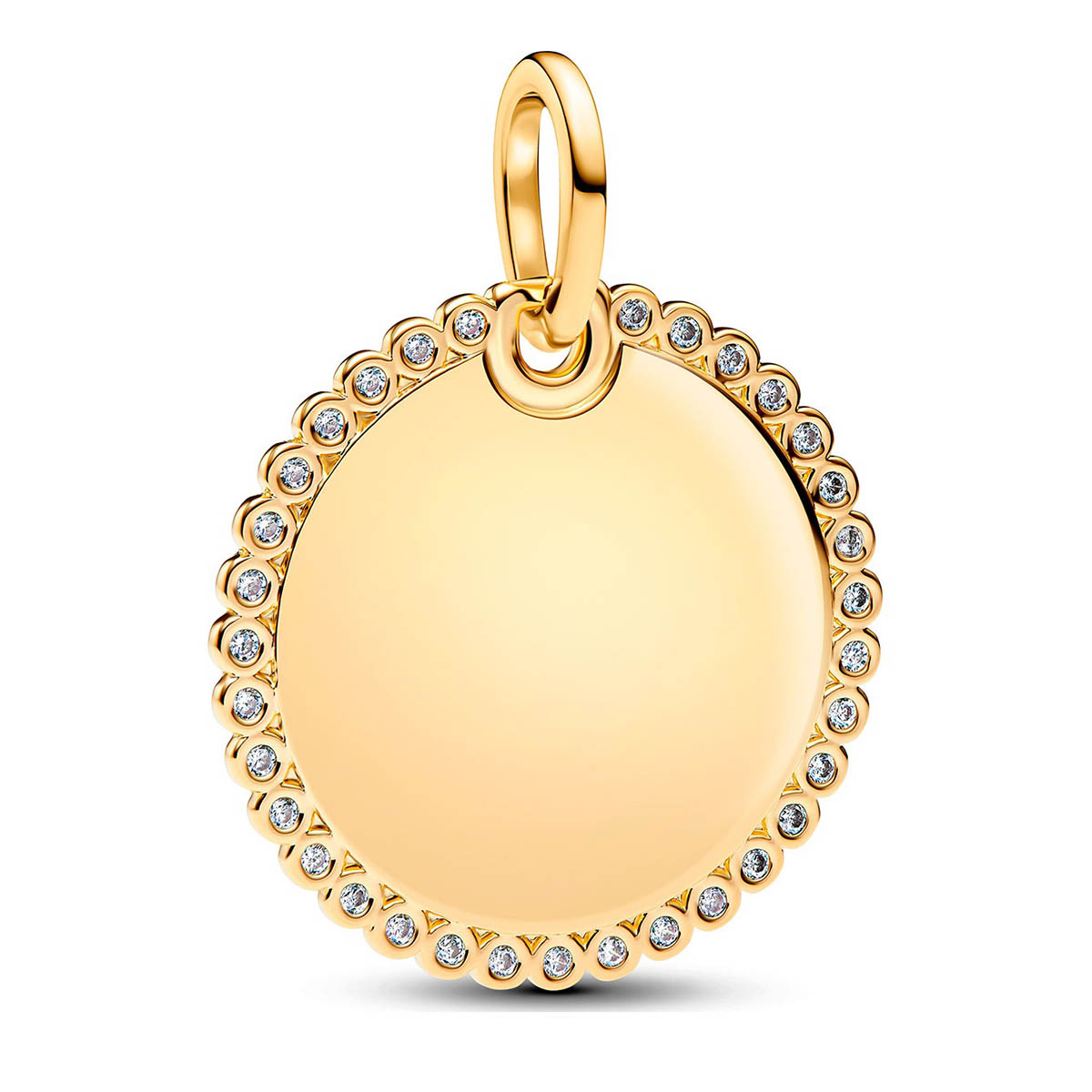 Pandora Moments gold-plated pendant 364007C01