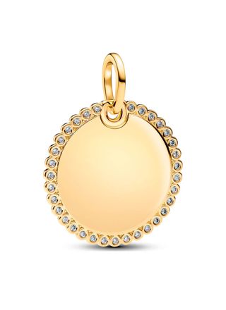 Pandora Moments gold-plated pendant 364007C01