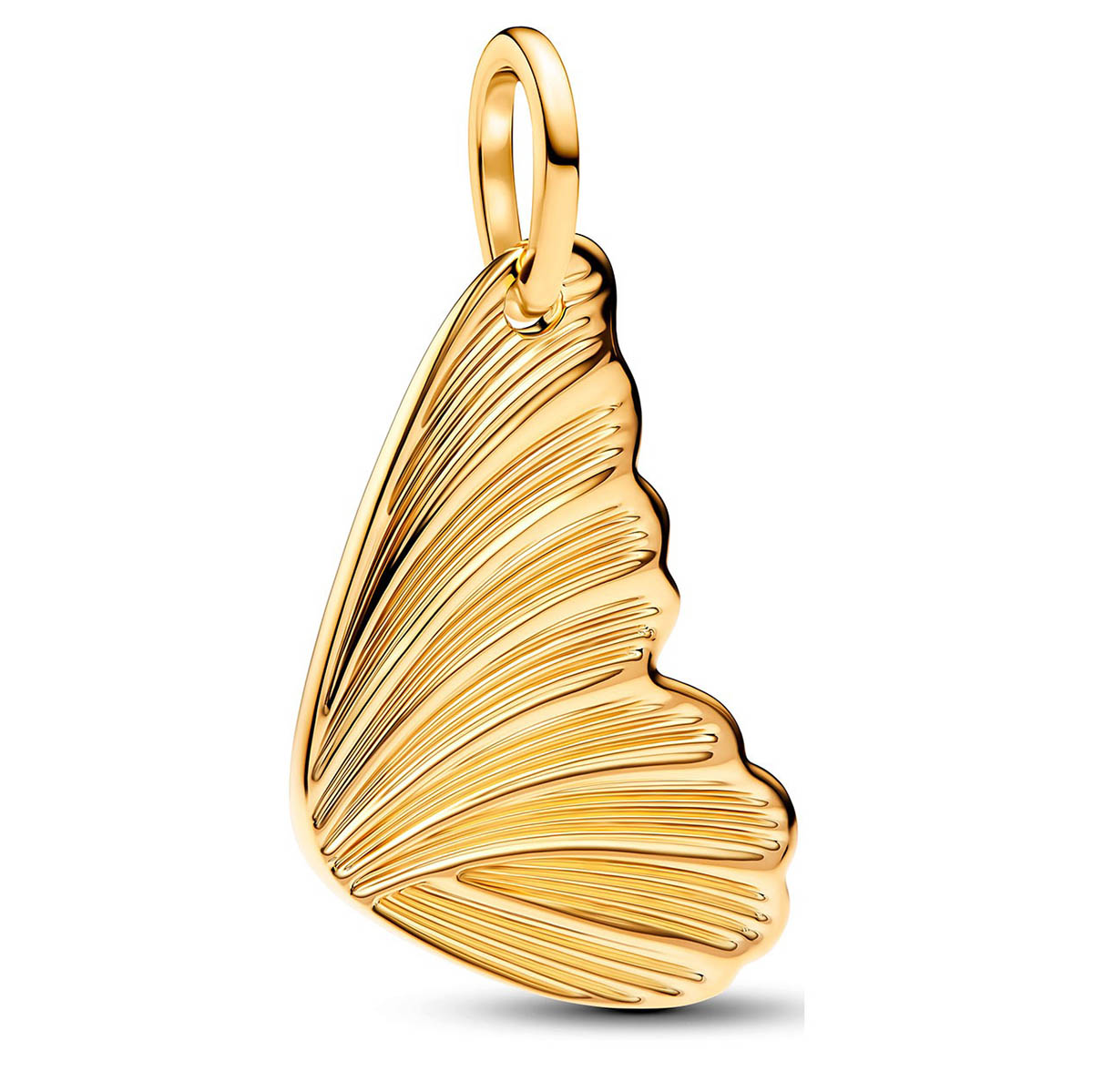 Pandora Moments gold-plated pendant wing  364015C00