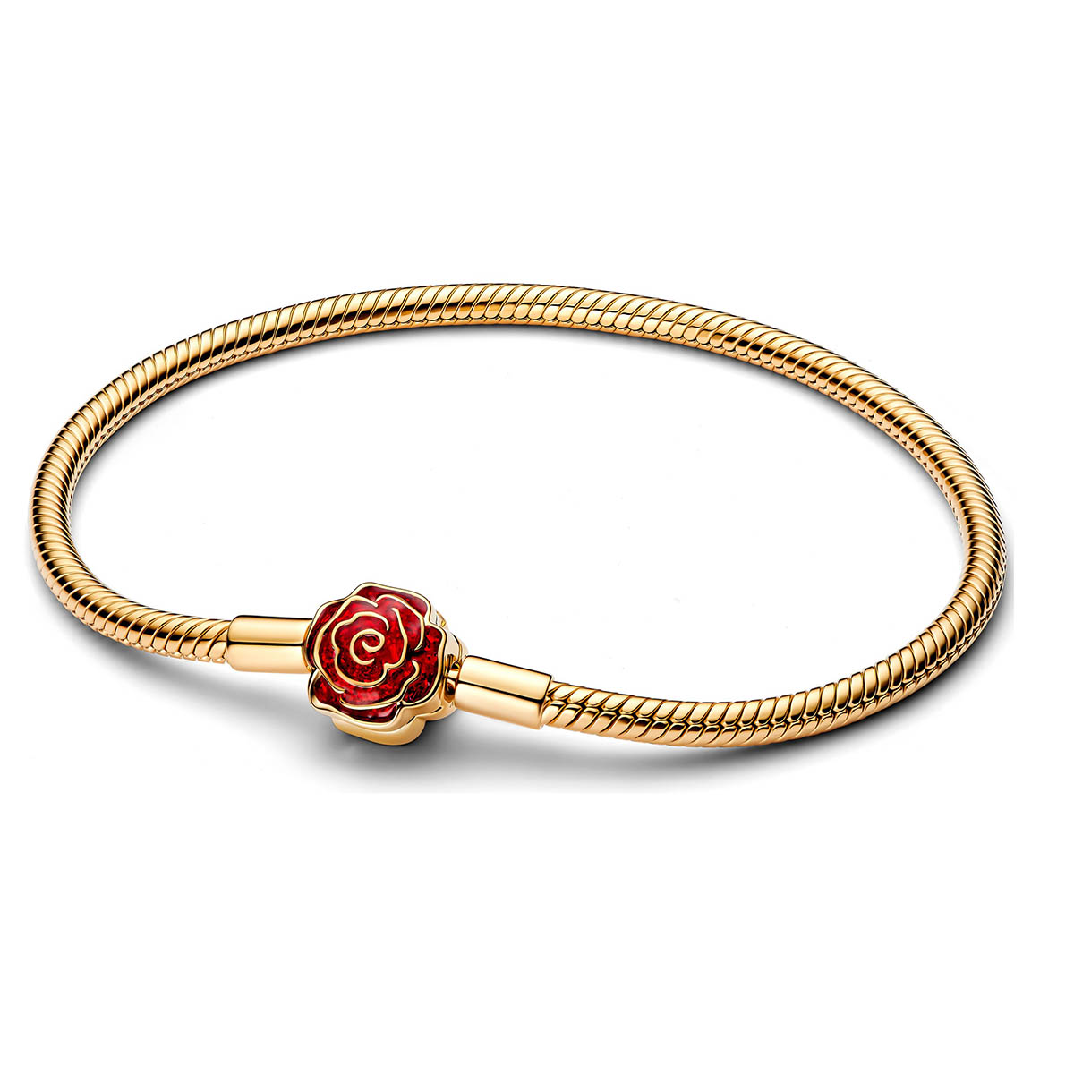 Pandora Disney Beauty and the Beast Enchanted rose bracelet gold-plated 564019C01
