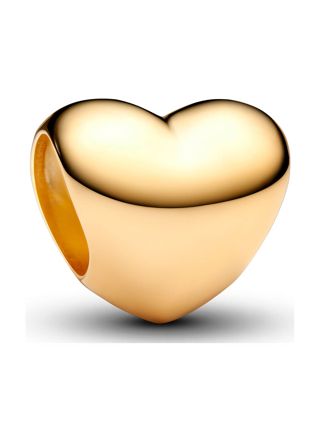 Pandora Moments gold-plated heart charm 763998C00