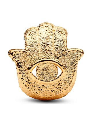 Pandora Moments gold-plated Hamsa mini charm 764042C00