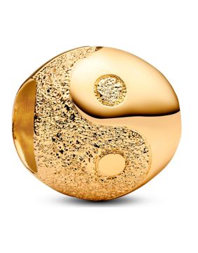Pandora Moments gold-plated Jin & Jang mini charm 764045C00