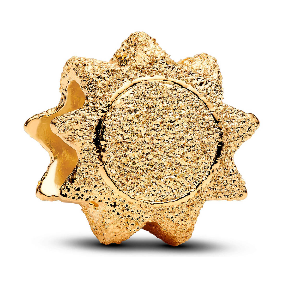 Pandora Moments gold-plated mini charm sun 764052C00