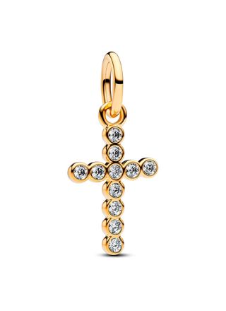 Pandora Moments gold-plated cross charm 764063C01