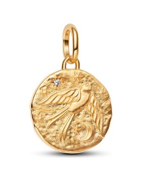 Pandora ME gold-plated charm Swallow 764082C01