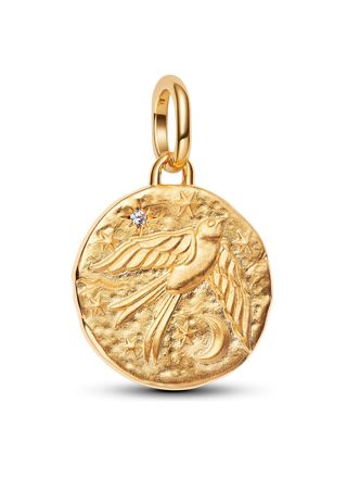 Pandora ME gold-plated charm Swallow 764082C01