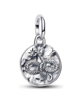 Pandora ME silver charm infinity snake 793976C01
