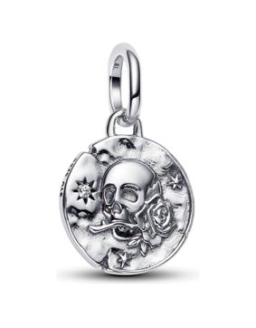 Pandora ME silver charm skull 794089C01