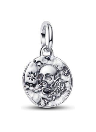 Pandora ME silver charm skull 794089C01