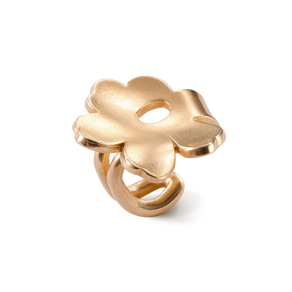 Kalevala x Marimekko Unikko ear cuff bronze 361001202