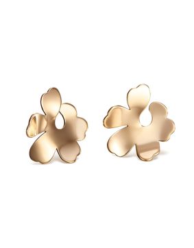 Kalevala x Marimekko Unikko earrings mini gold 161001203T