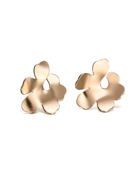 Kalevala x Marimekko Unikko earrings mini bronze 361001203T